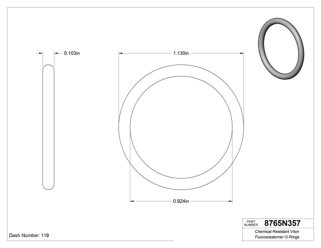 Technical drawing - 8765N35